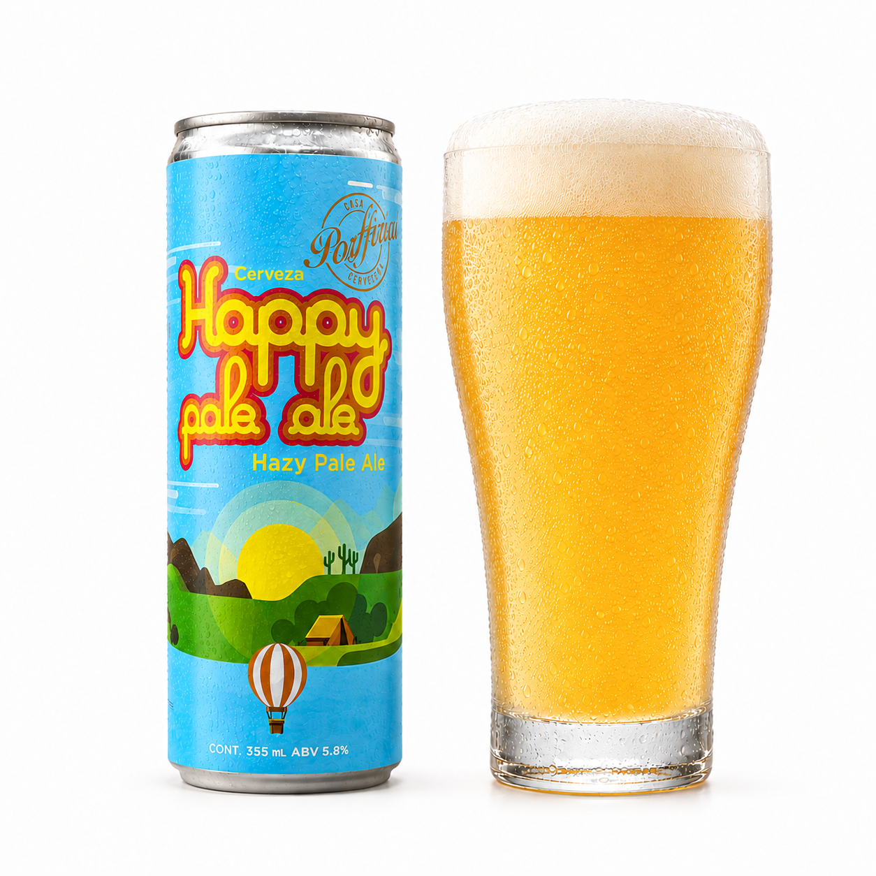 12 PACK CERVEZA HAPPY PALE ALE